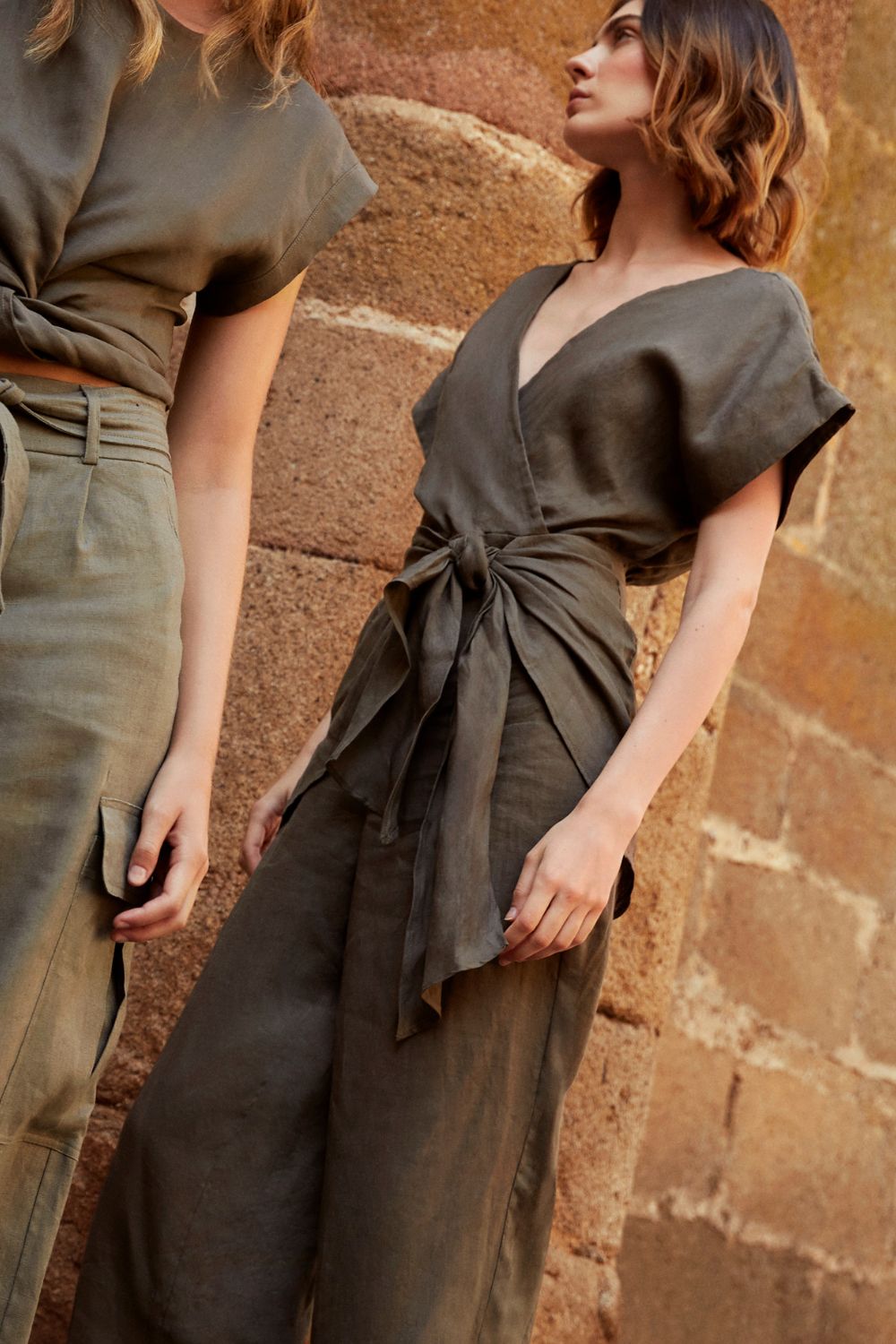 Enterizo Velia Verde Oliva