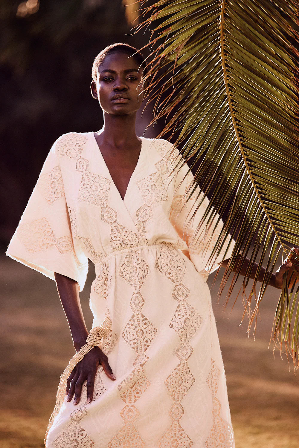 Vestido Rafaela Crema