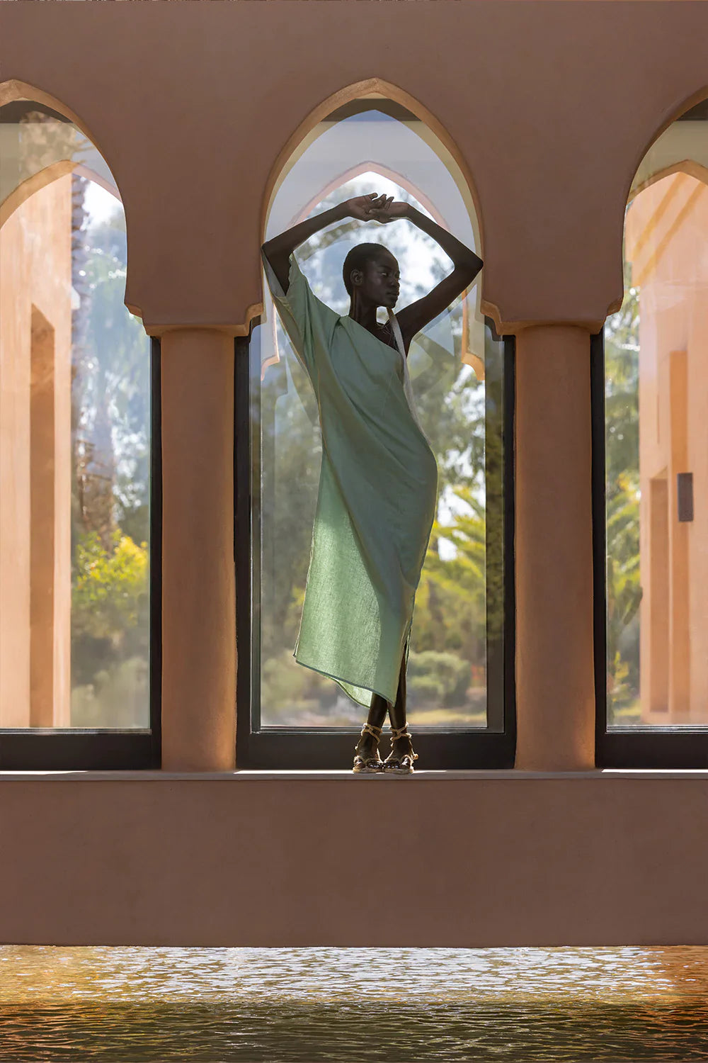 Vestido Selma Verde Sage