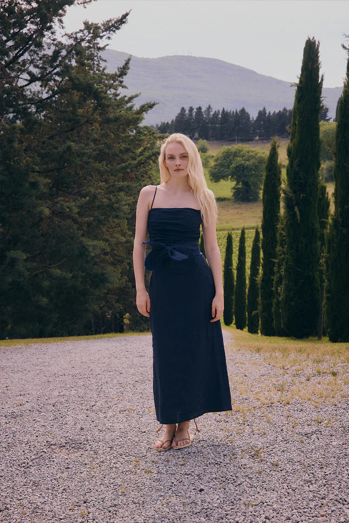 Vestido Zafira Azul Navy