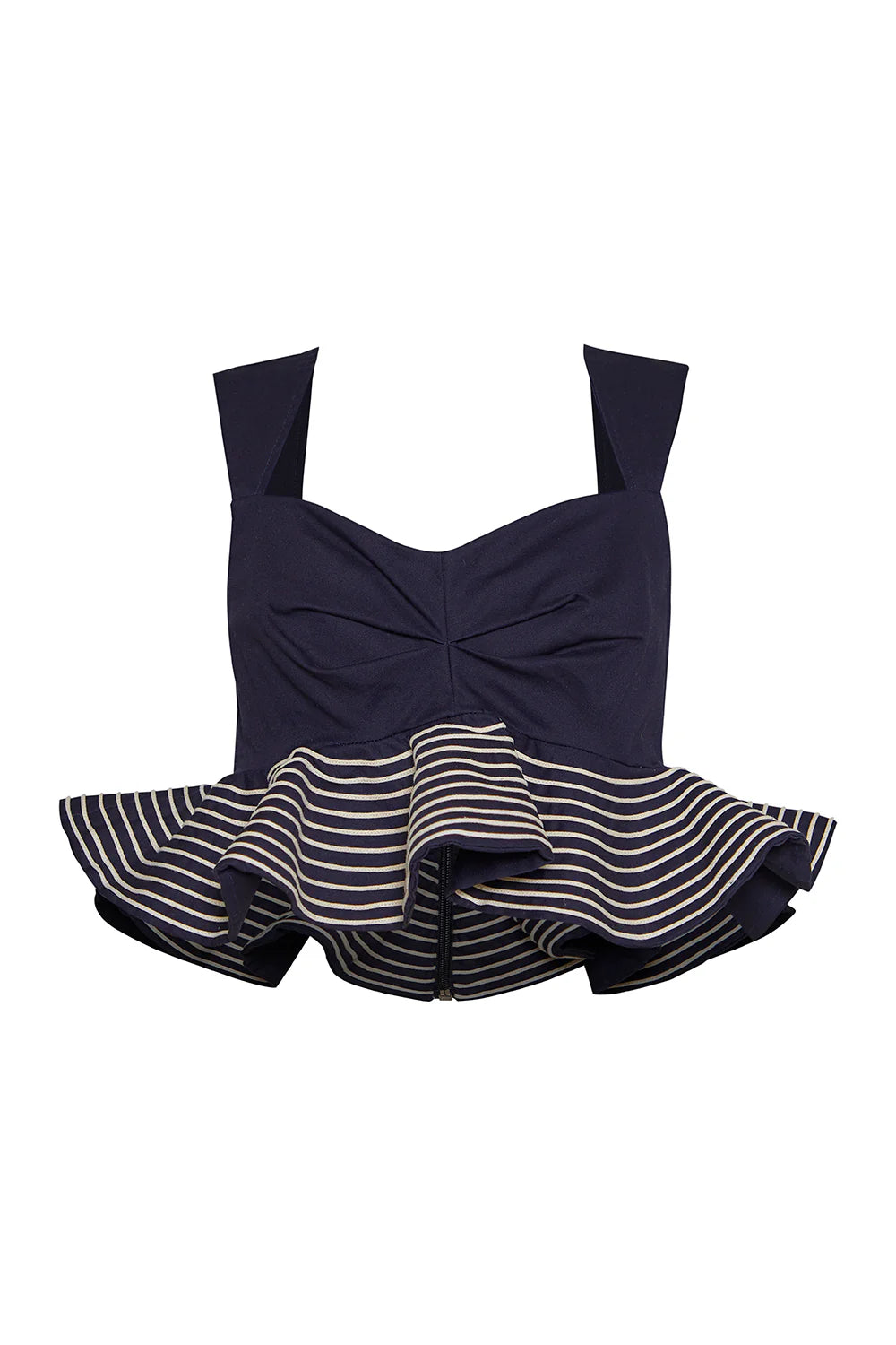 Crop Top del Mar Navy