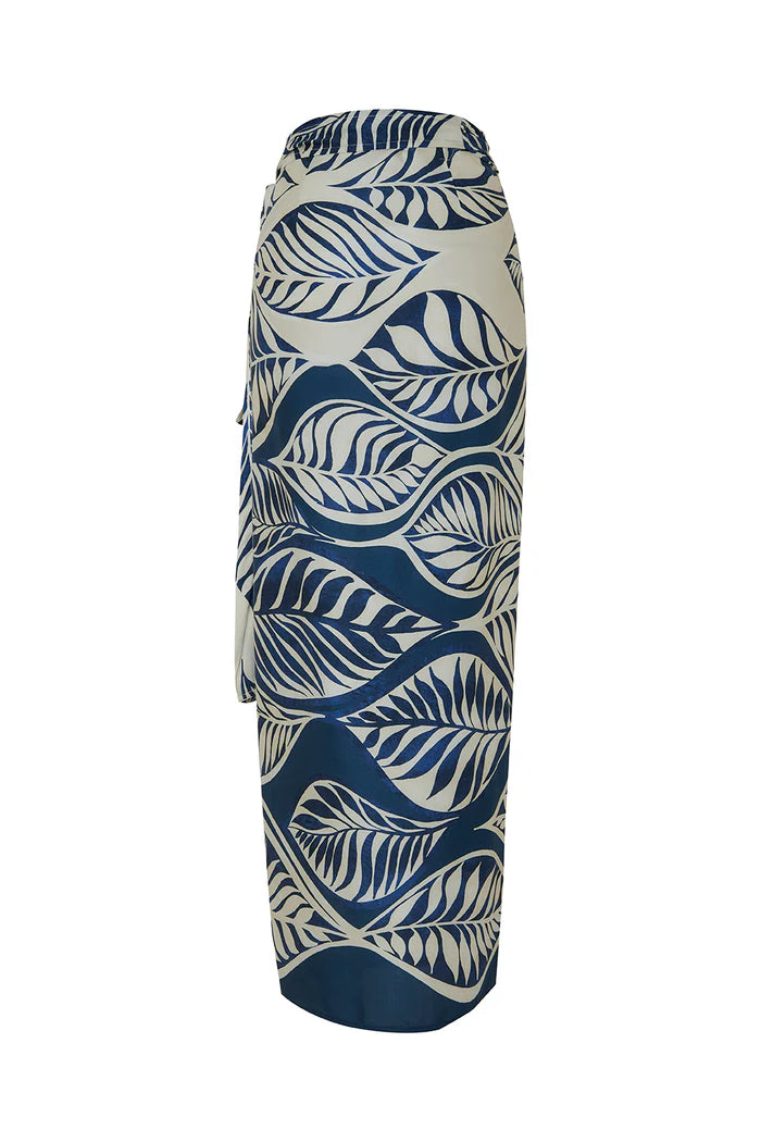 Falda Samoa Navy Natural