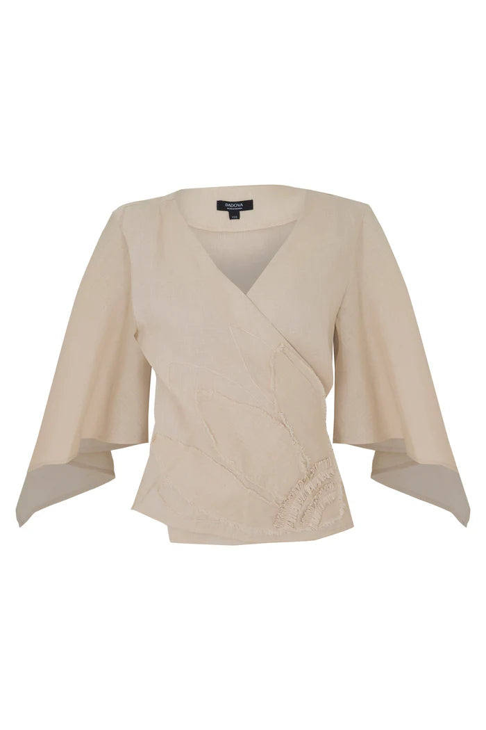 Blusa Felisa Lino Arena