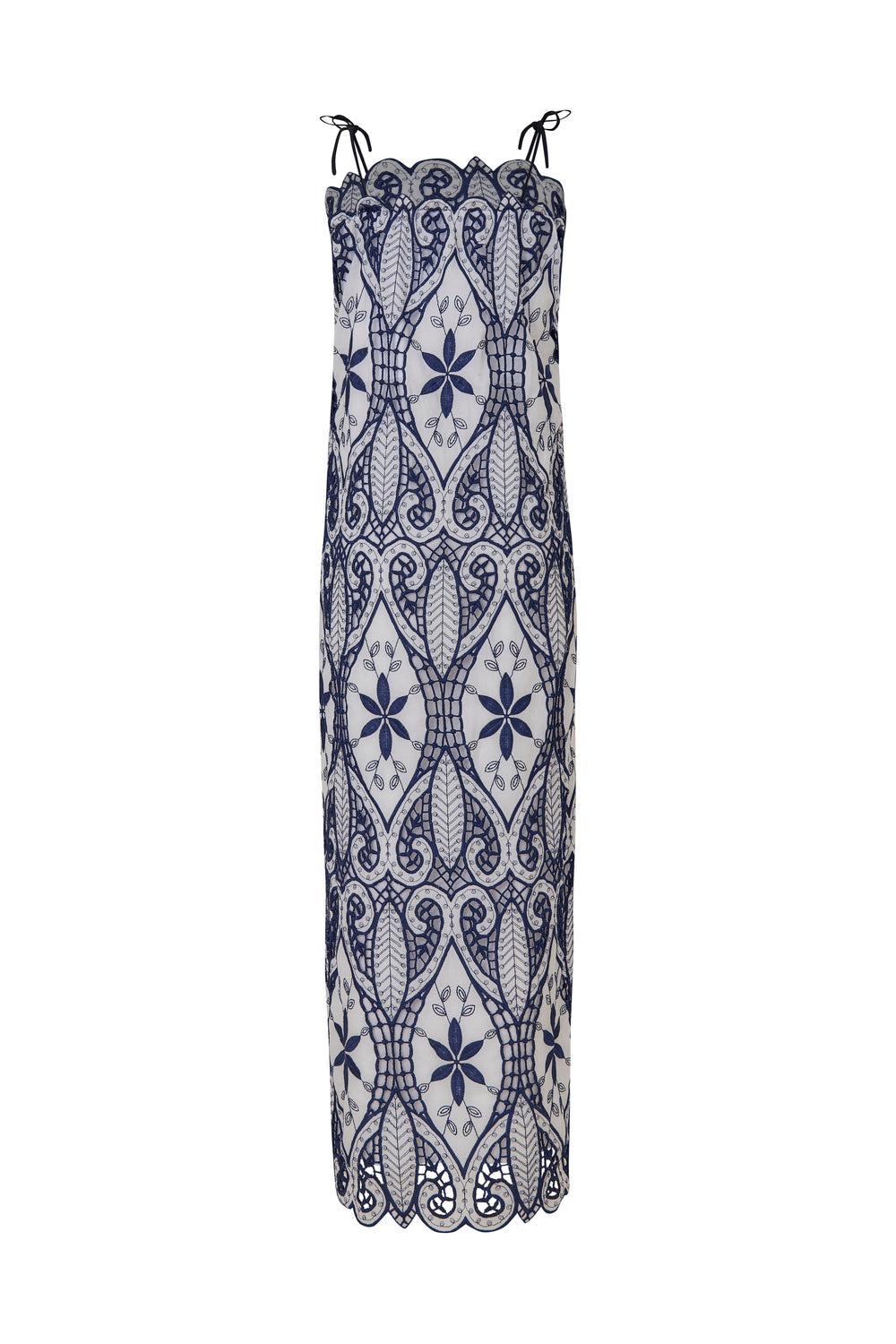 Vestido Aria Navy Natural