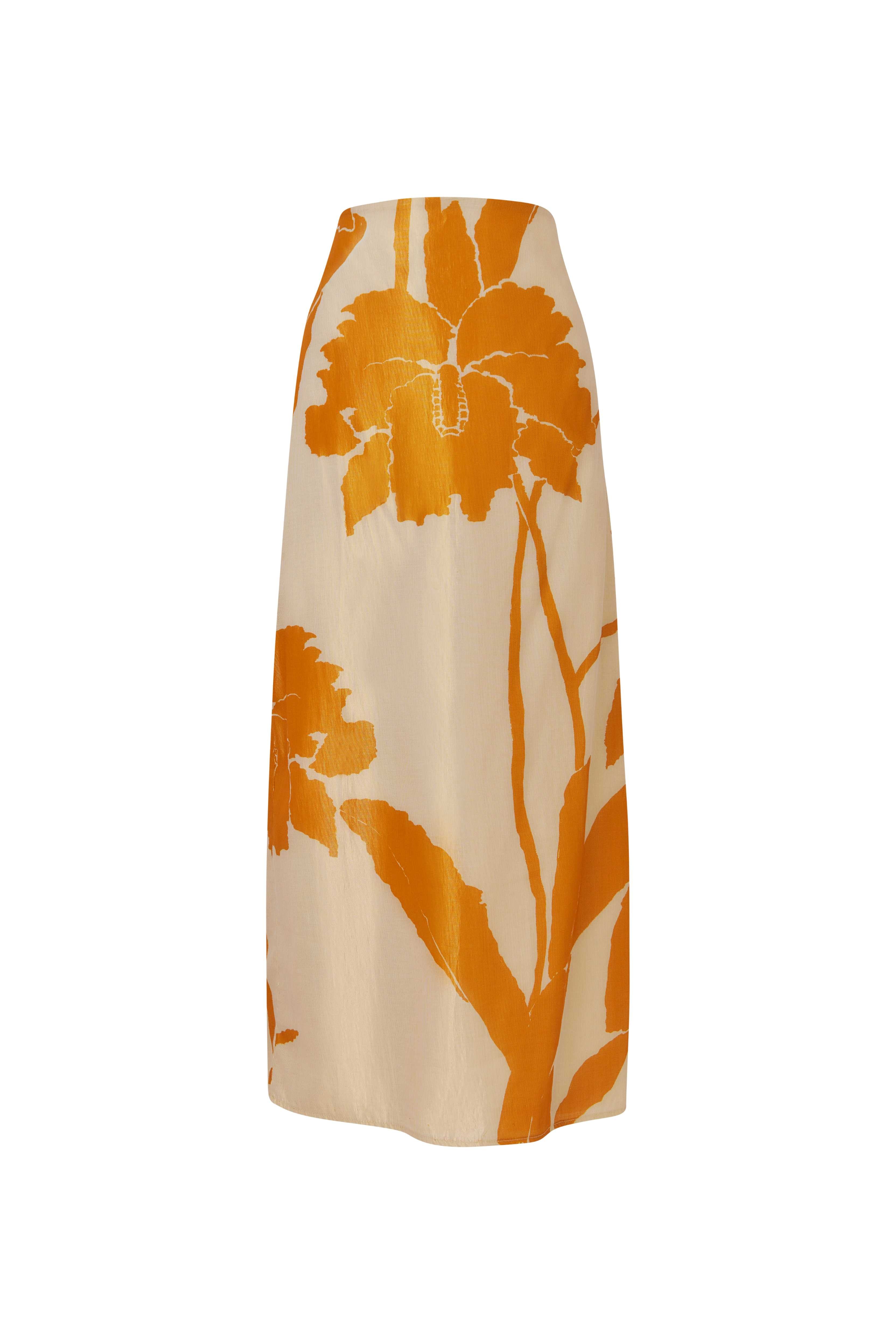 Falda Arabella Mostaza Natural