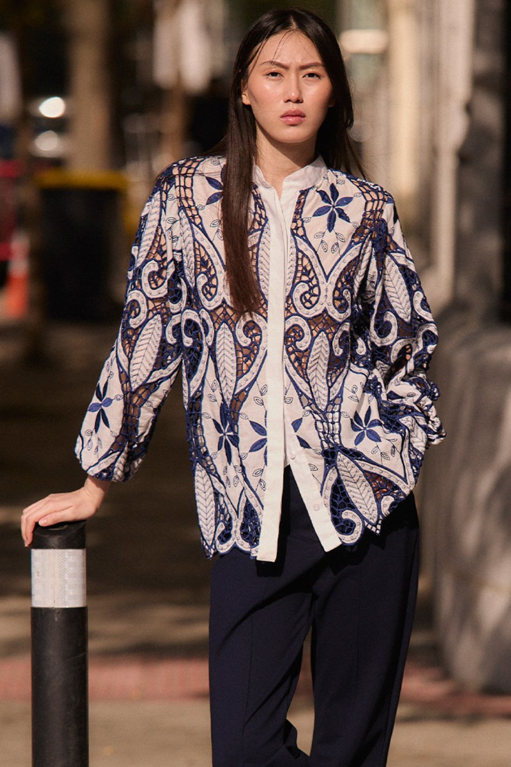 Camisa Elena Navy