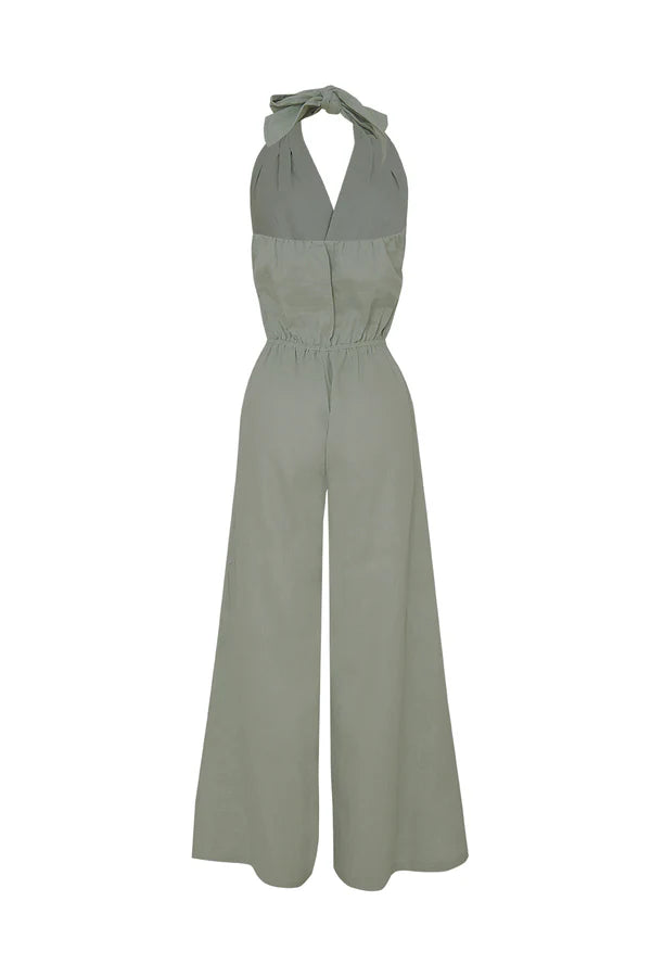 Enterizo Alessia Verde Salvia