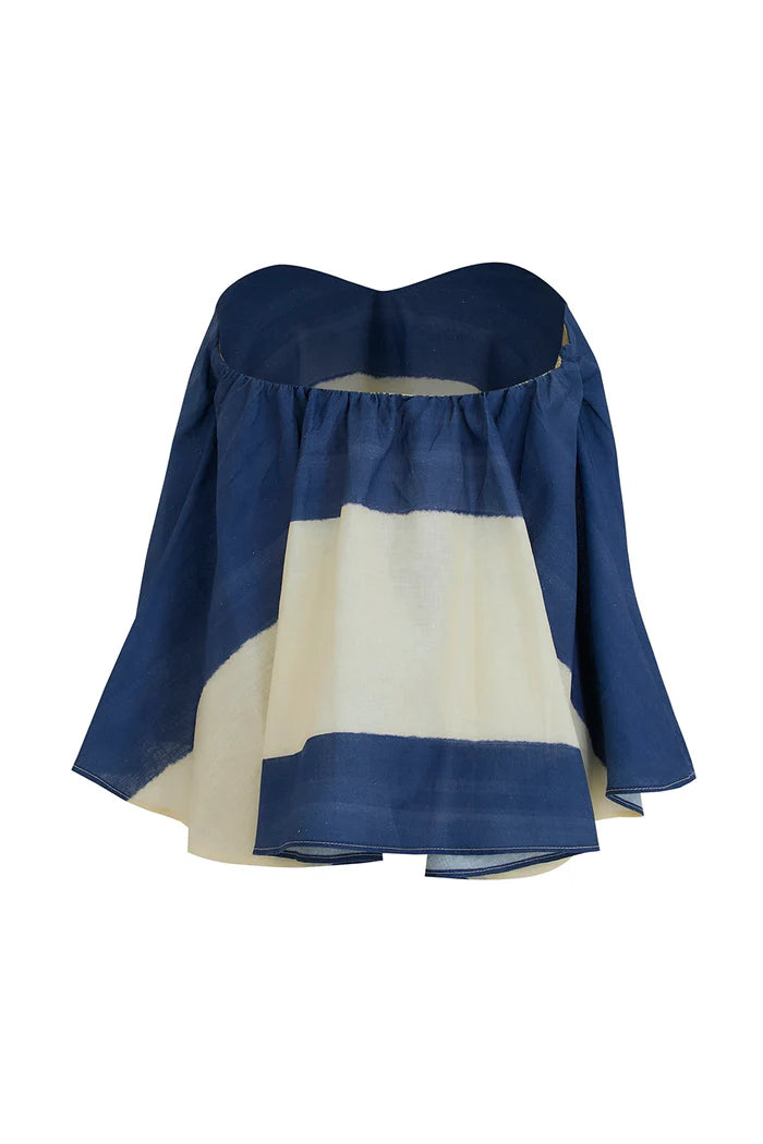 Blusa Myrna Azul Ivory
