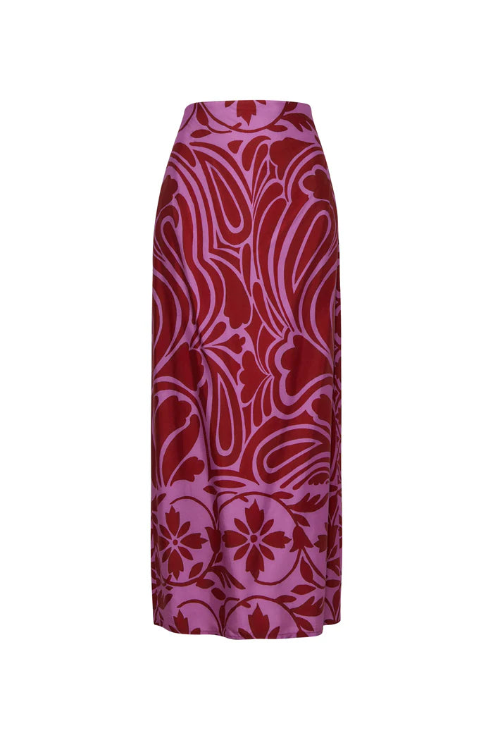 Falda Arabella Lila Vino