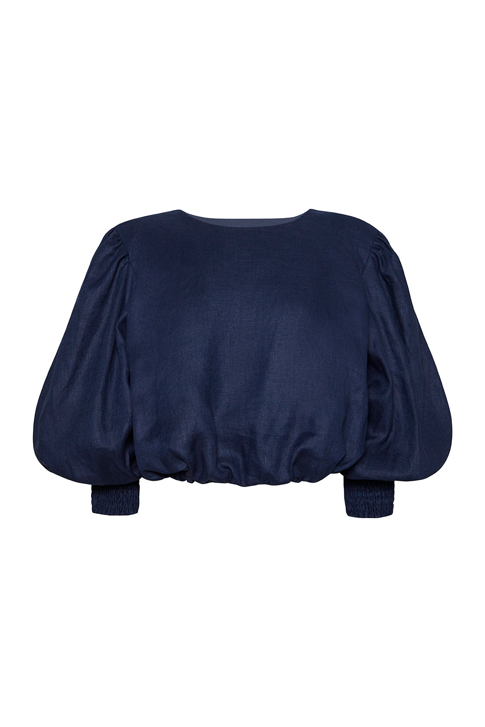 Navy Blue Amethyst Blouse