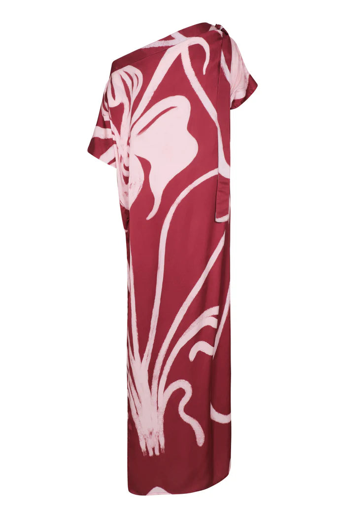 Vestido Jeté Burgundy Pink