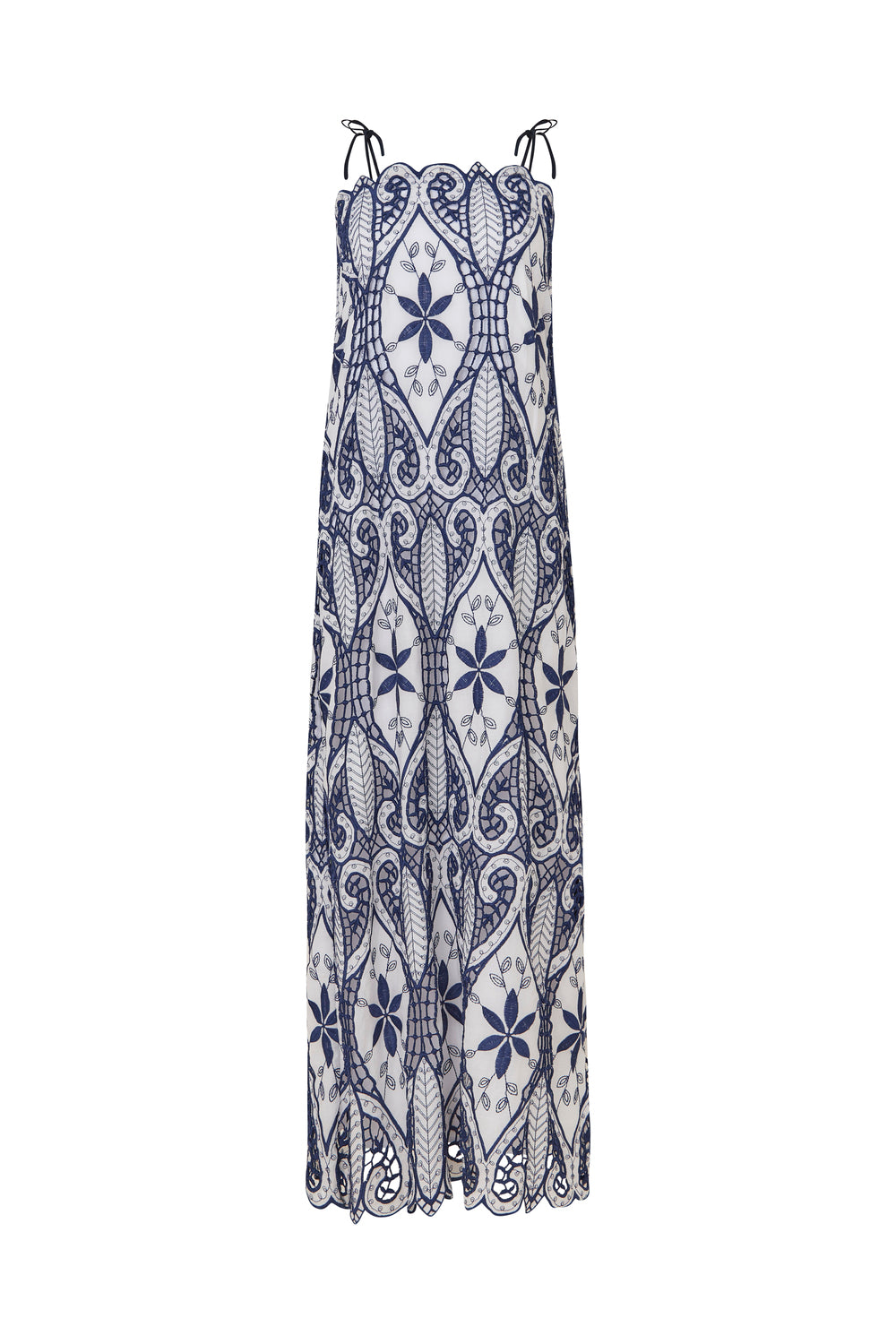 Vestido Aria Navy Natural