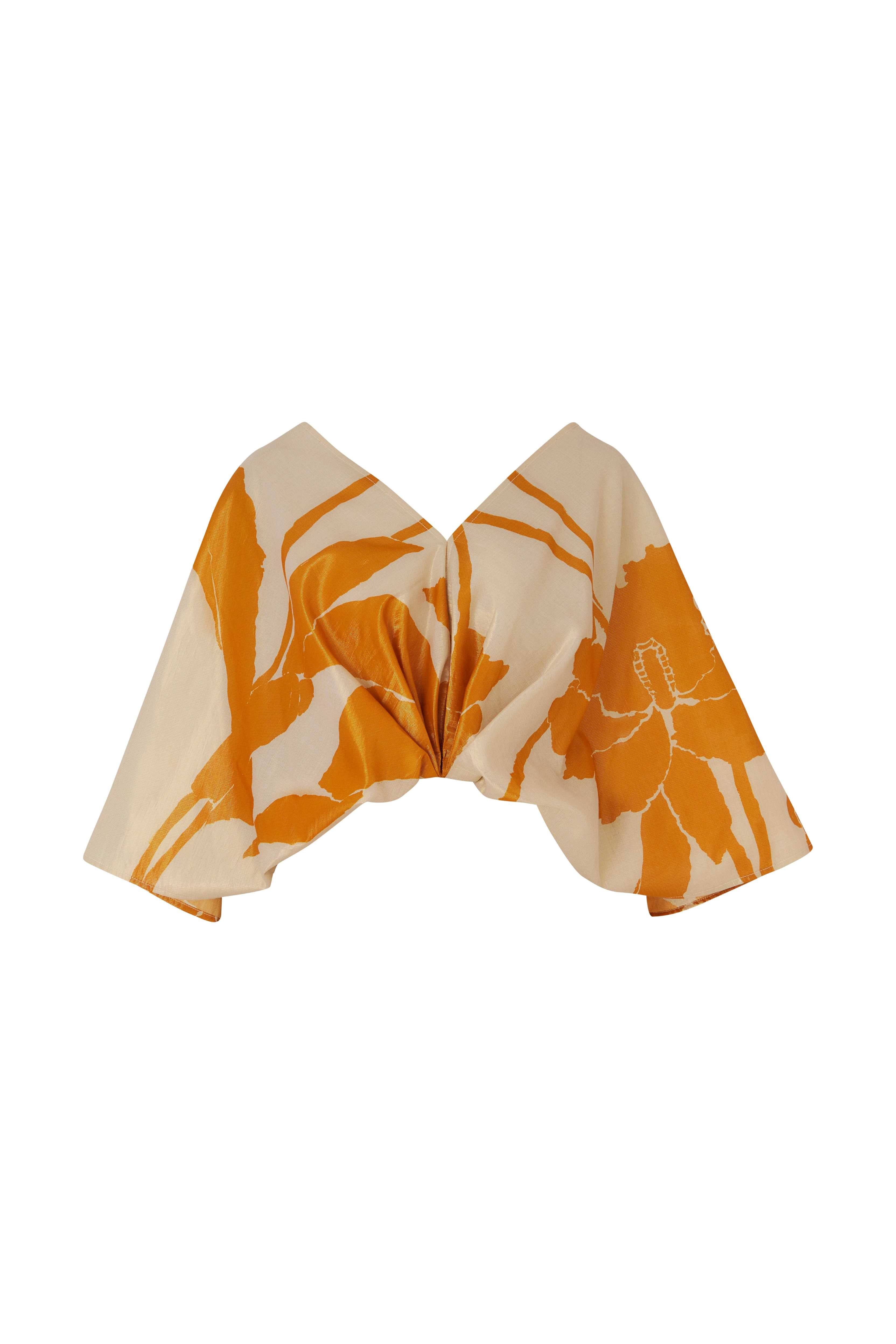 Blusa New Providencia Mostaza Natural